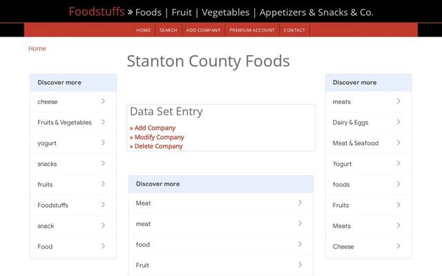 Stanton County Foods Inc