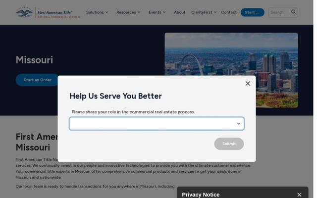 First American Title Insurance Company - National Commercial Services
