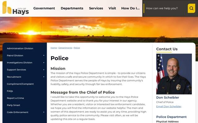 Hays Police Department