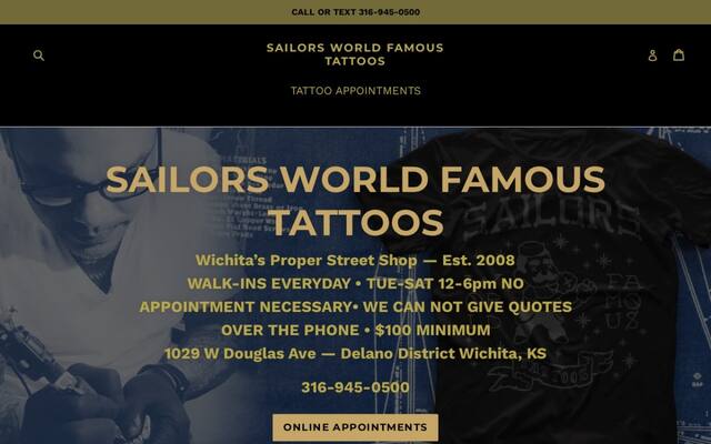Sailors World Famous Tattoos