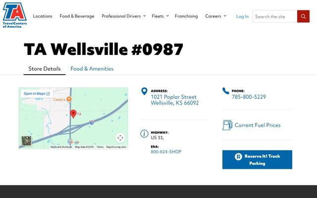 TA Wellsville #0987