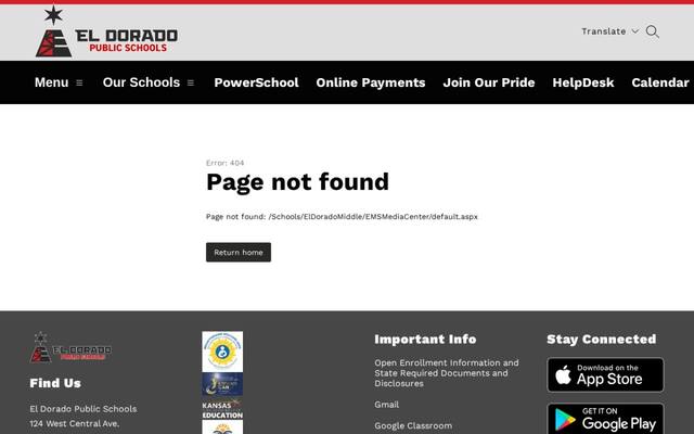 El Dorado Middle School Library