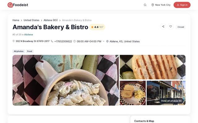Amanda's Bakery & Bistro