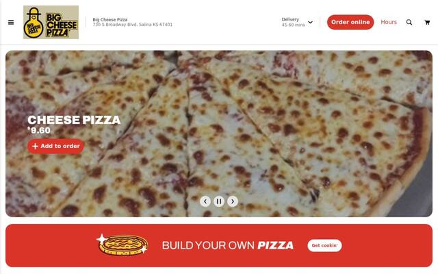Big Cheese Pizza