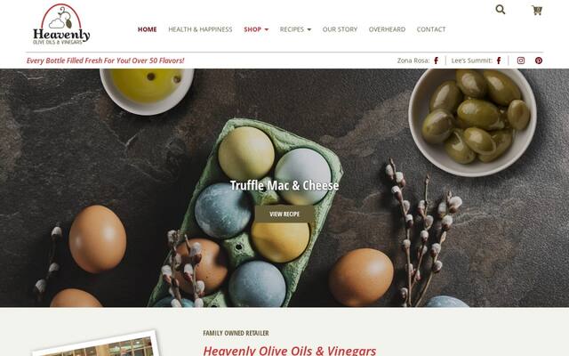 Heavenly Olive Oils & Vinegars