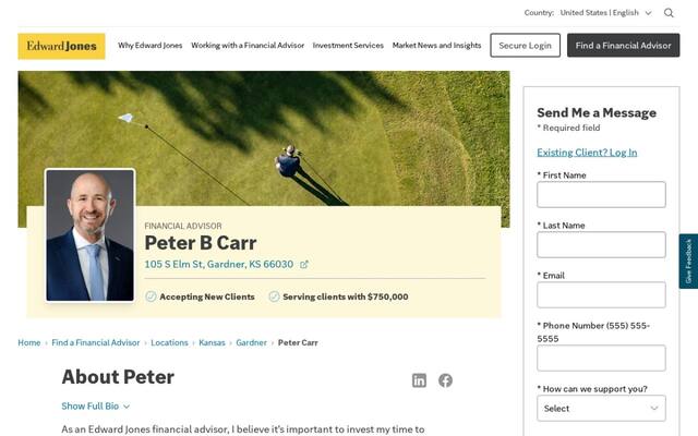 Peter B Carr
