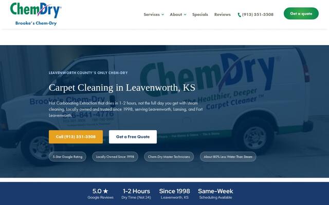 Brooke's Chem Dry Lawrence KS