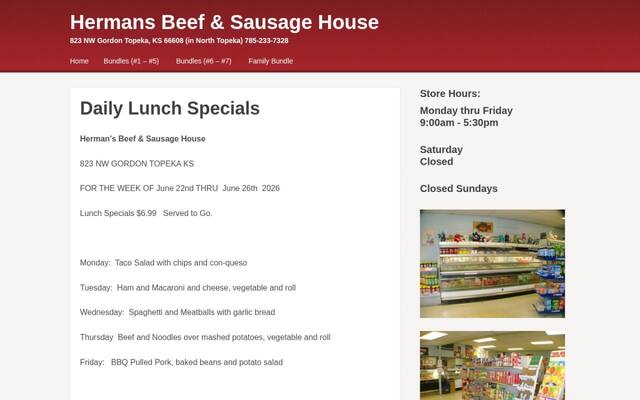 Hermans Beef & Sausage House