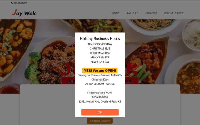 Joy Wok Super Buffet