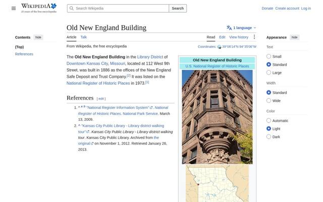 Old New England Building