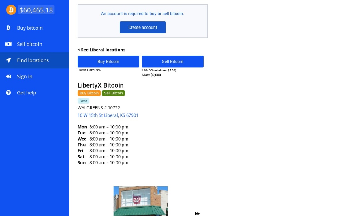 LibertyX Bitcoin ATM