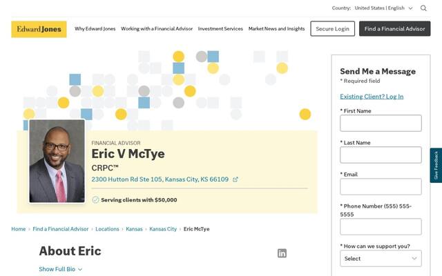 Eric V McTye