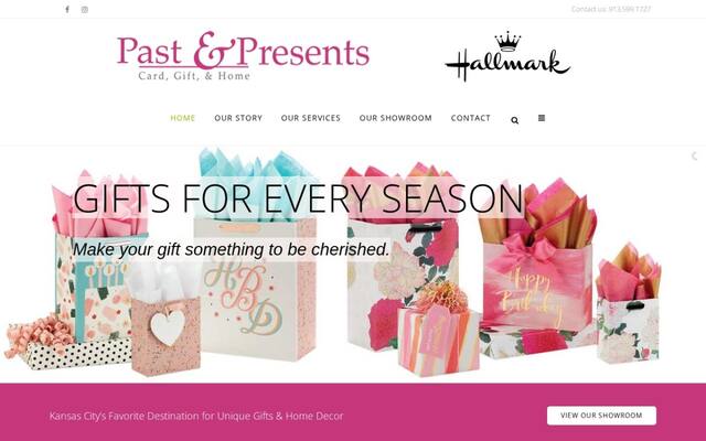 Past And Presents Card Gifts and Home