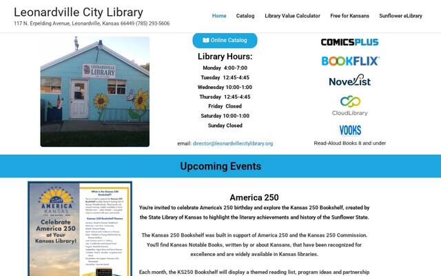 Leonardville City Library