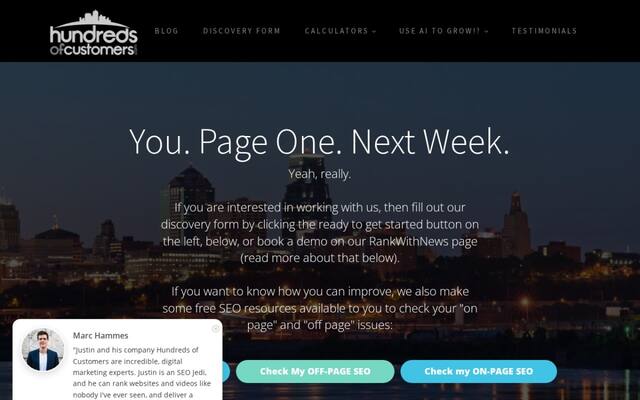 Hundreds of Customers LLC