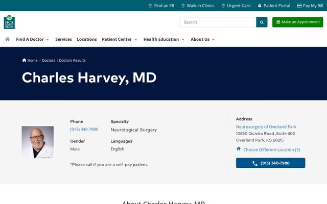 Charles Harvey, MD