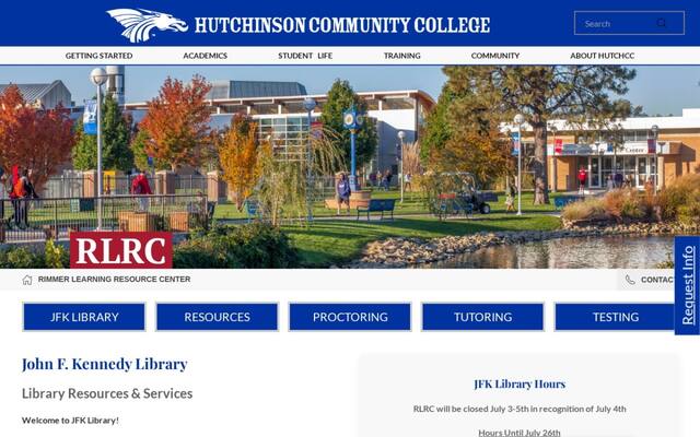 Hutchinson Community College - John F. Kennedy Library