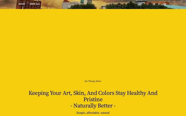 Ink Therapy Tattoo Solution
