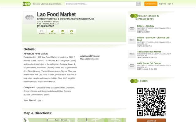 Lao Food Market