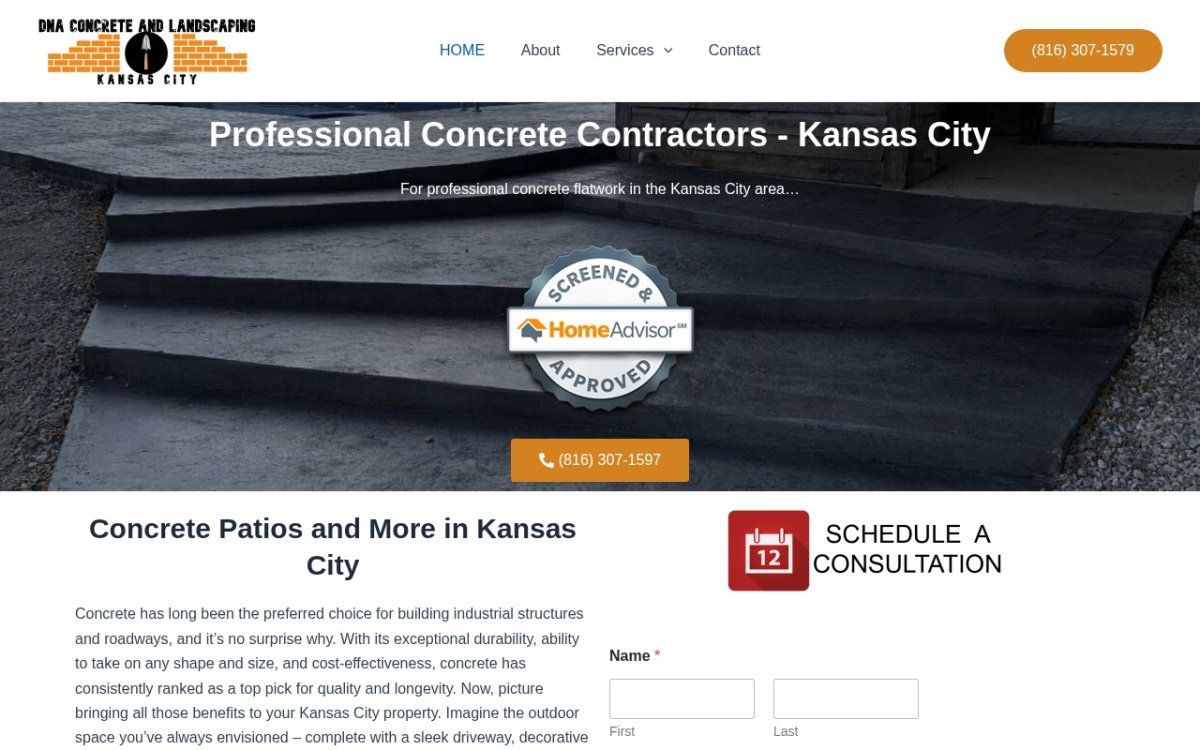 DNA Concrete and Landscaping LLC