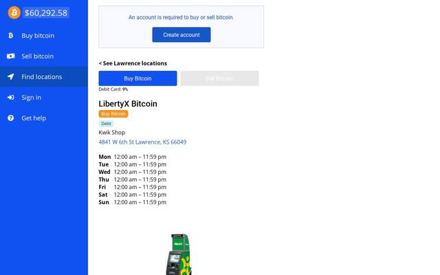 LibertyX Bitcoin ATM