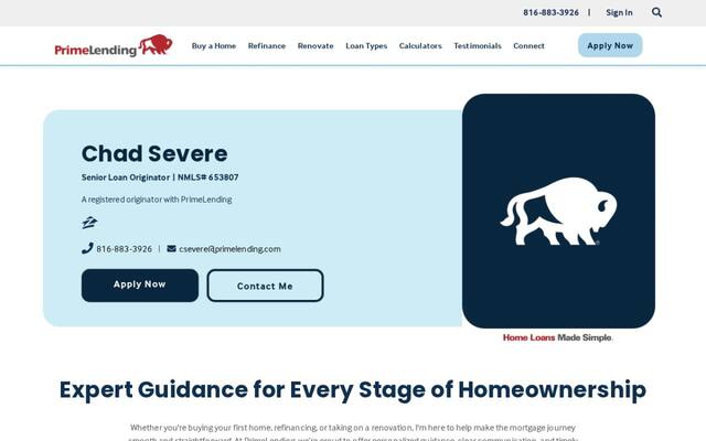 PrimeLending, A PlainsCapital Company: Chad Severe
