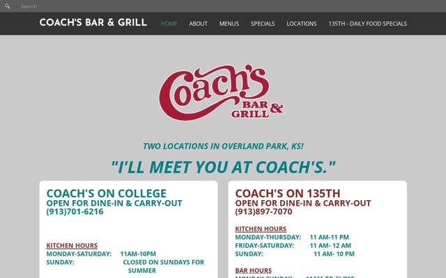 Coach's Bar and Grill