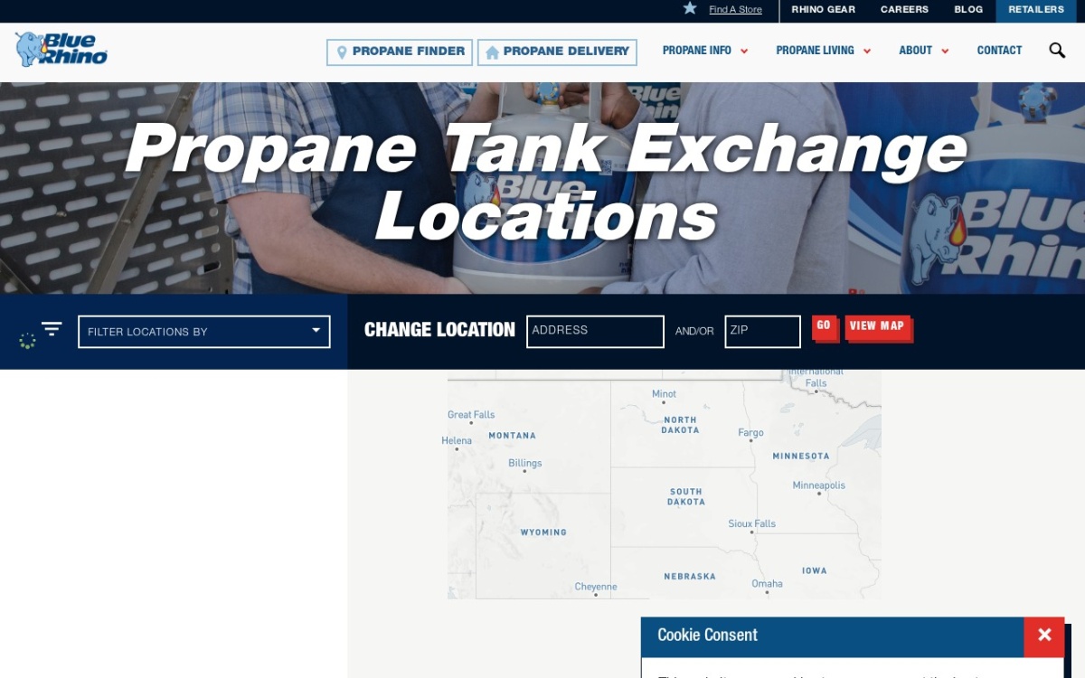 Blue Rhino Propane Exchange