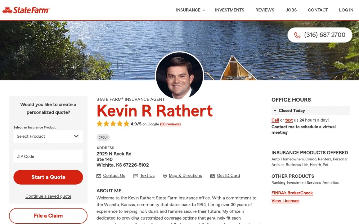 Kevin R Rathert - State Farm Insurance Agent