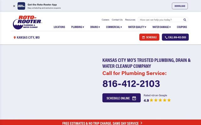Roto-Rooter Plumbing & Water Cleanup