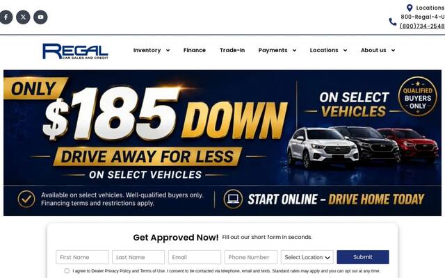 Regal Car Sales & Credit