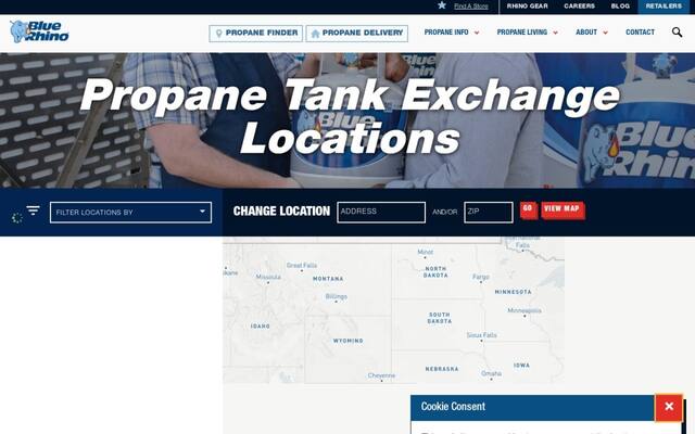Blue Rhino Propane Exchange