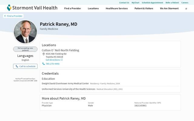 Patrick Raney, MD
