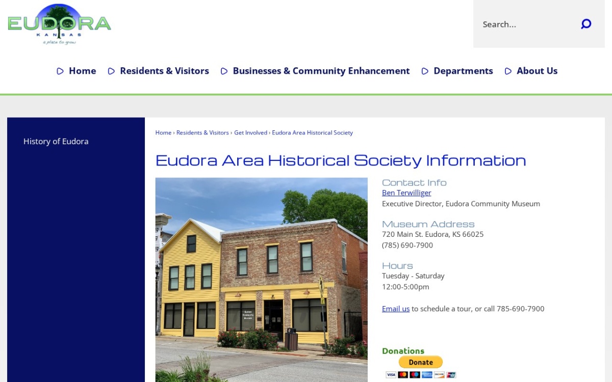 Eudora Area Historical Society