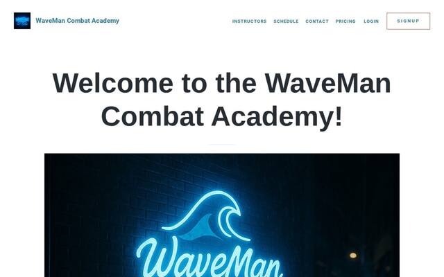 WaveMan Combat Academy