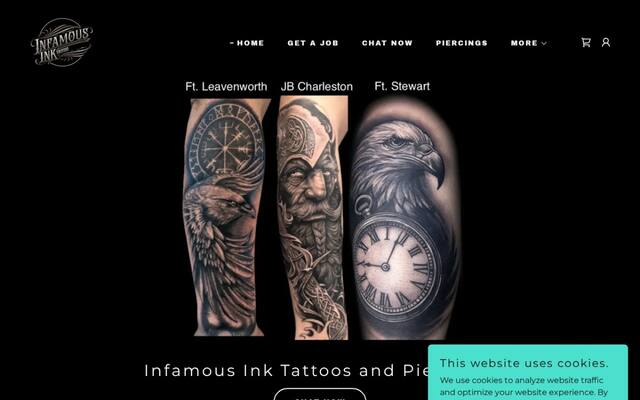 Infamous Ink Tattoo Fort Leavenworth