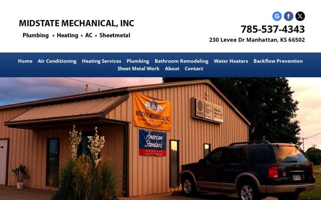 Midstate Mechanical Inc