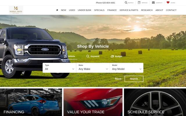 Morris Smith Ford of Larned