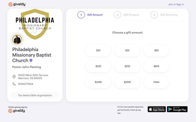 Philadelphia Missionary Baptist