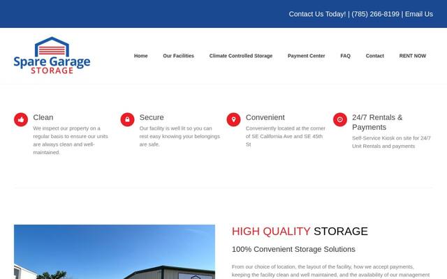 Spare Garage Storage