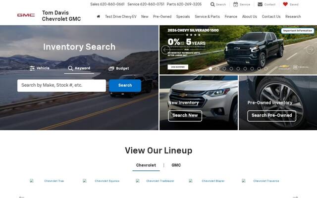 Tom Davis Chevrolet Buick GMC Cadillac Auto Repair