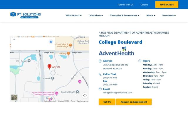 PT Solutions of College Boulevard