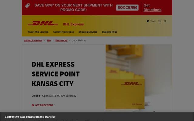 DHL Express Service Point Kansas City