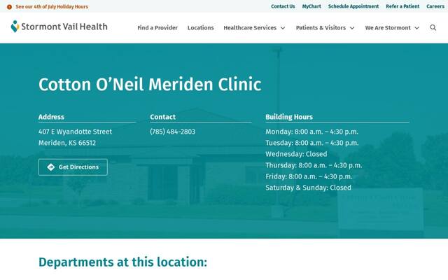 Cotton ONeil Meriden Clinic