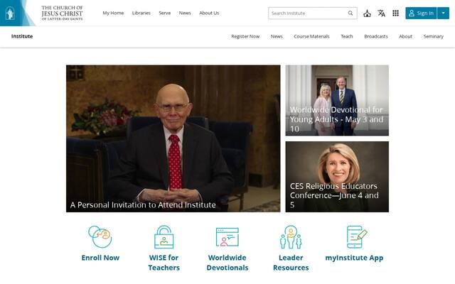 The Church of Jesus Christ of Latter-Day Saints Institute of Religion