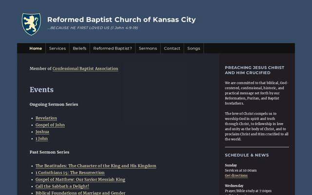 Reformed Baptist Church of Kansas City