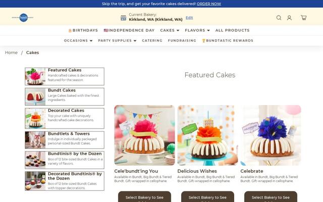 Nothing Bundt Cakes