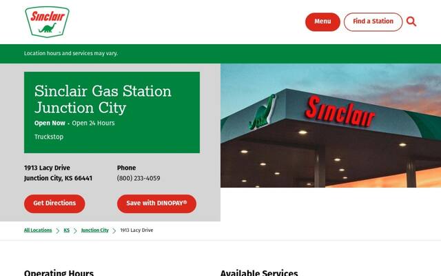 Sinclair Gas Station