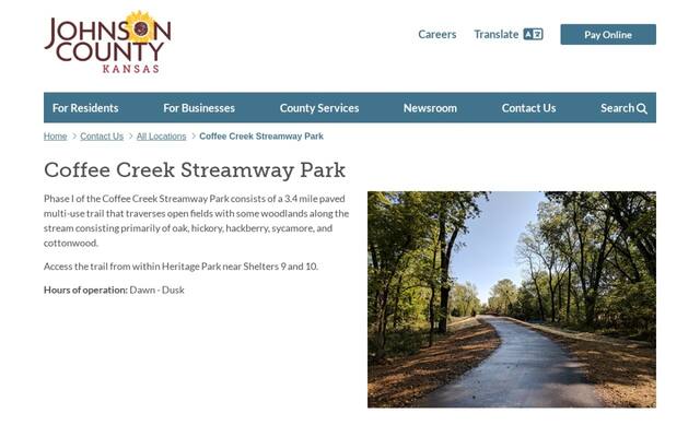 Coffee Creek Trail