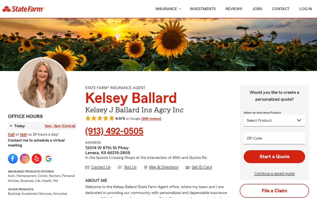 Kelsey Ballard - State Farm